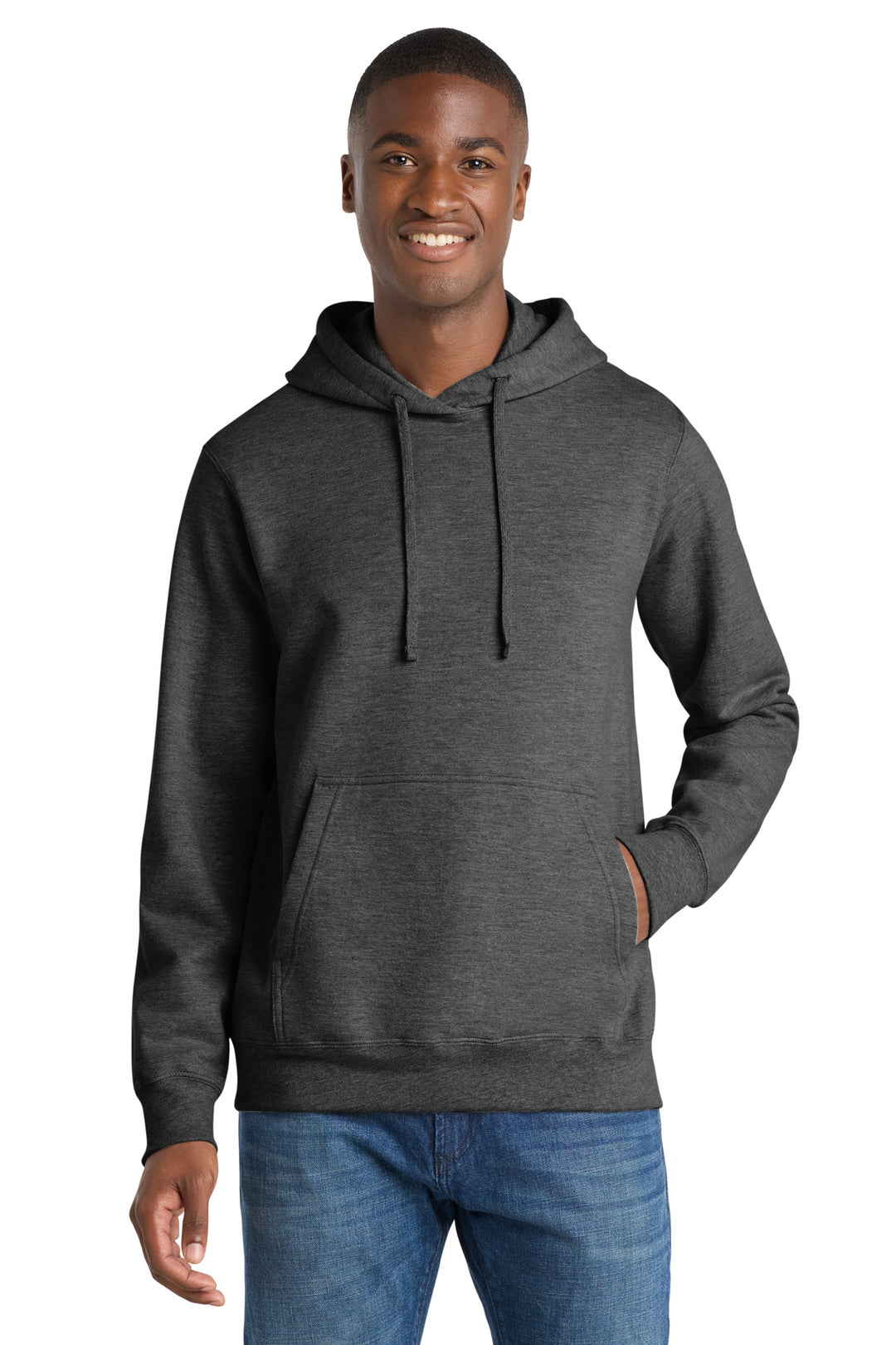 Port &amp; Co Fan Favorite Fleece Pullover Hooded Sweatshirt