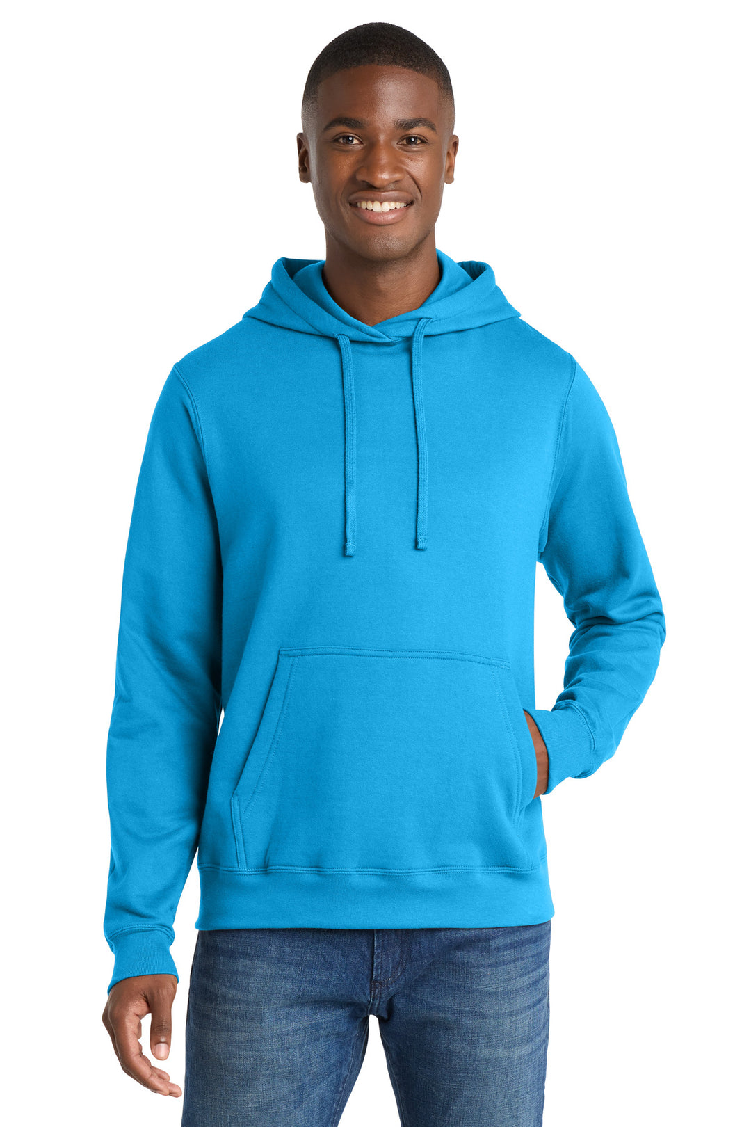 Port &amp; Co Fan Favorite Fleece Pullover Hooded Sweatshirt