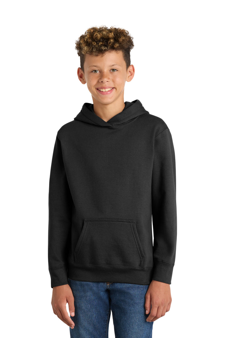 Port &amp; Co Youth Fan Favorite Fleece Pullover Hooded Sweatshirt