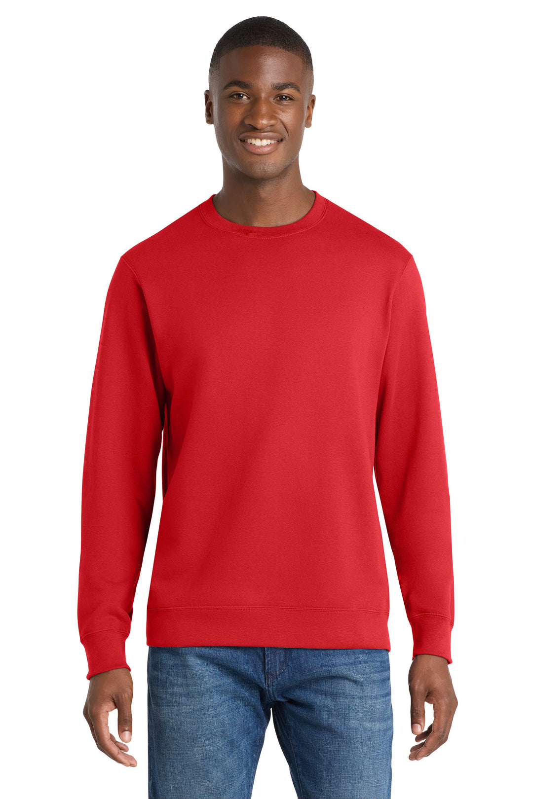 Port &amp; Co Fan Favorite Fleece Crewneck Sweatshirt