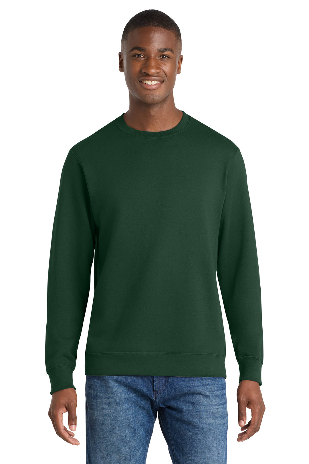 Port &amp; Co Fan Favorite Fleece Crewneck Sweatshirt