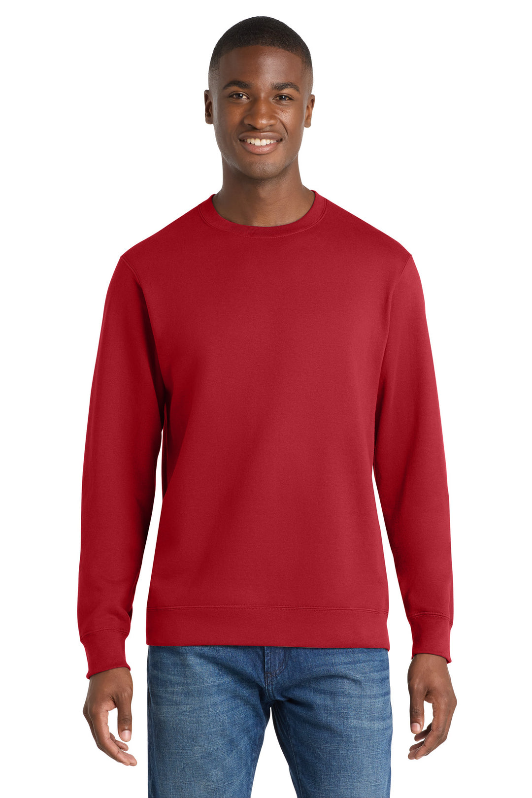 Port &amp; Co Fan Favorite Fleece Crewneck Sweatshirt