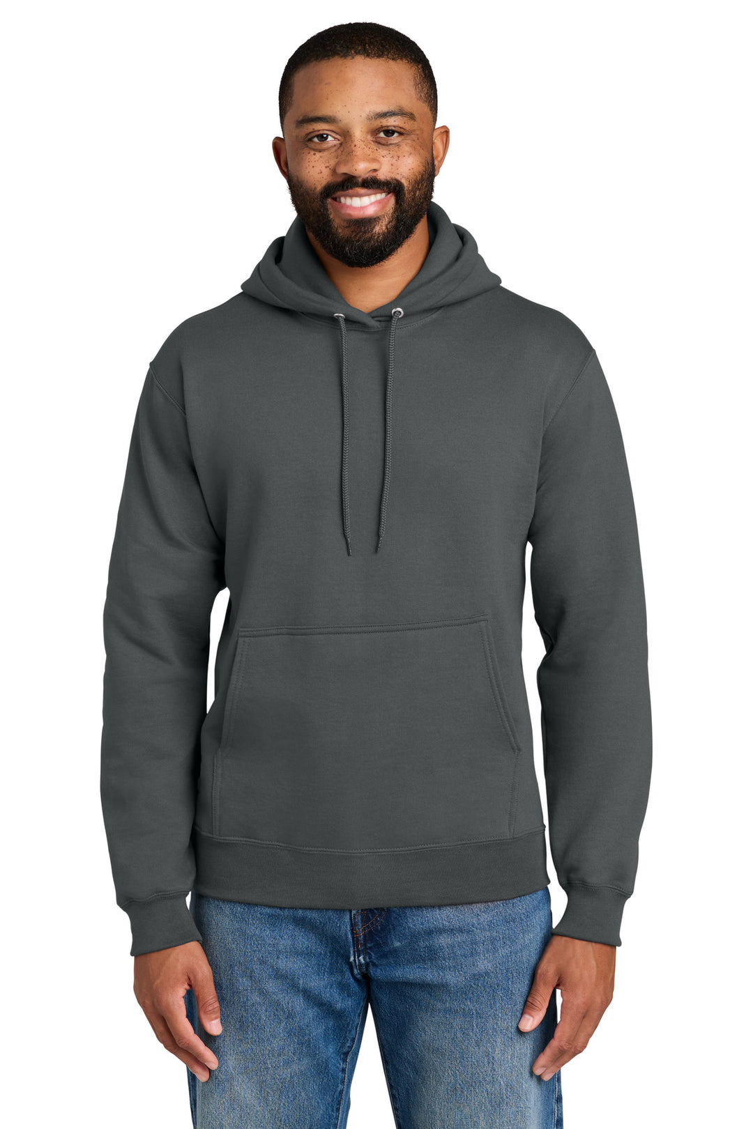 Port &amp; Co Tall Essential Fleece Pullover Hooded Sweatshirt