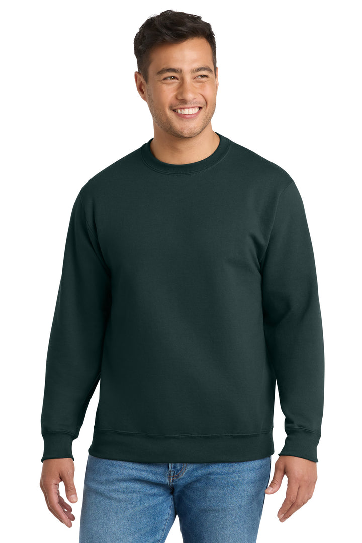 Port &amp; Co Tall Essential Fleece Crewneck Sweatshirt