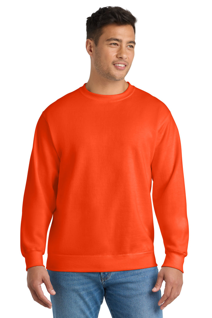 Port &amp; Co Tall Essential Fleece Crewneck Sweatshirt