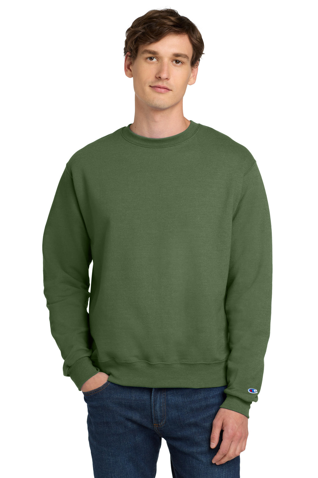 Champion Powerblend   Crewneck Sweatshirt