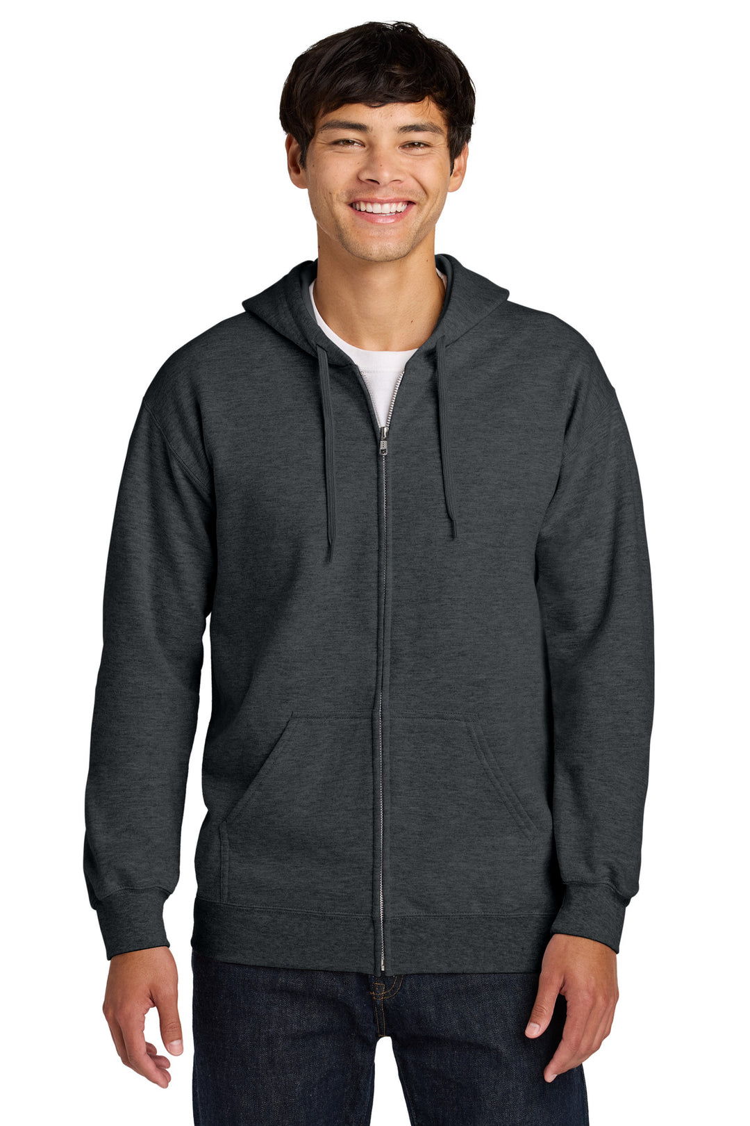 Gildan SF600 Softstyle  Midweight Fleece Full-Zip Hooded Sweatshirt