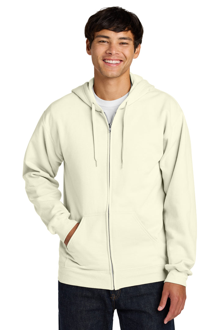 Gildan SF600 Softstyle  Midweight Fleece Full-Zip Hooded Sweatshirt