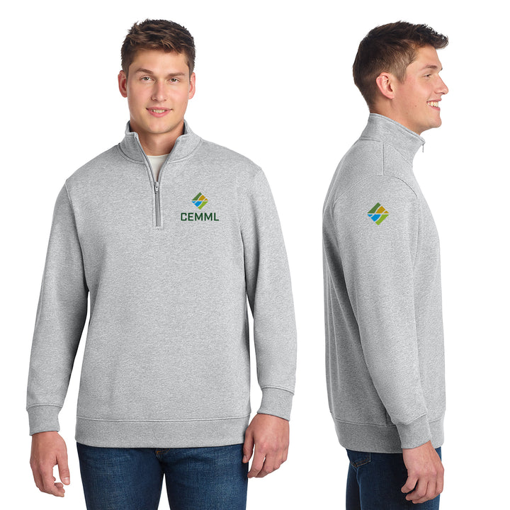 Unisex CEMML Quarter Zip Sweatshirt