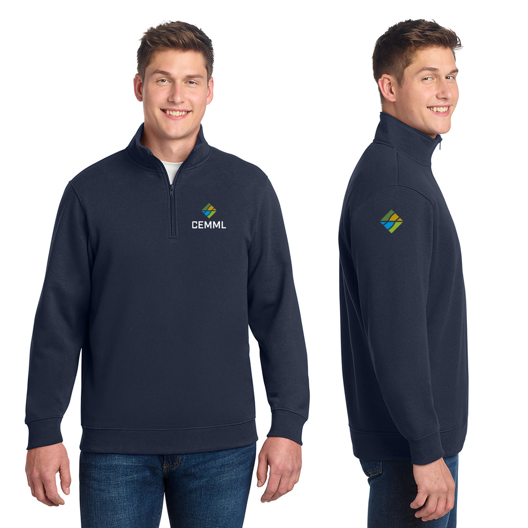 Unisex CEMML Quarter Zip Sweatshirt