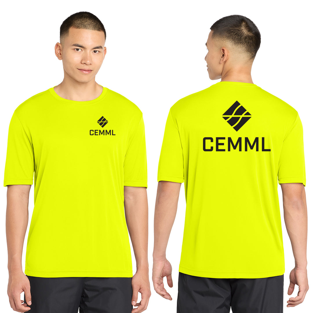 Unisex CEMML Safety Short Sleeve Moisture-Wicking