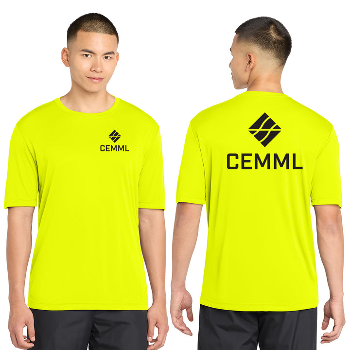 Unisex CEMML Safety Short Sleeve Moisture-Wicking