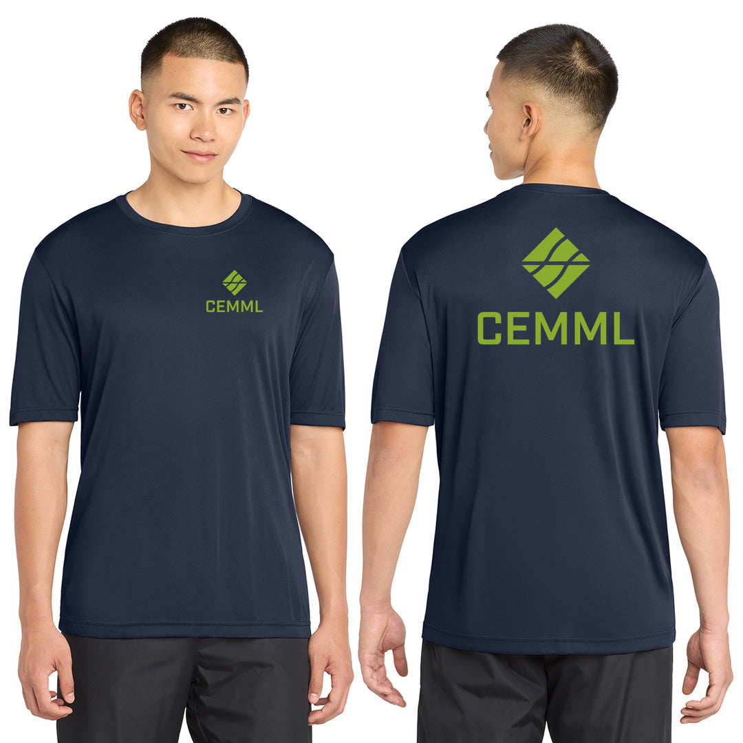 Unisex CEMML Short Sleeve Moisture-Wicking