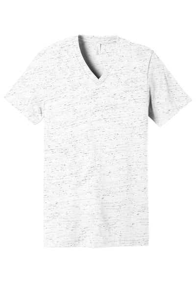 BELLA+CANVAS Unisex Textured Jersey V-Neck Tee BC3655 - BT Imprintables Shirts