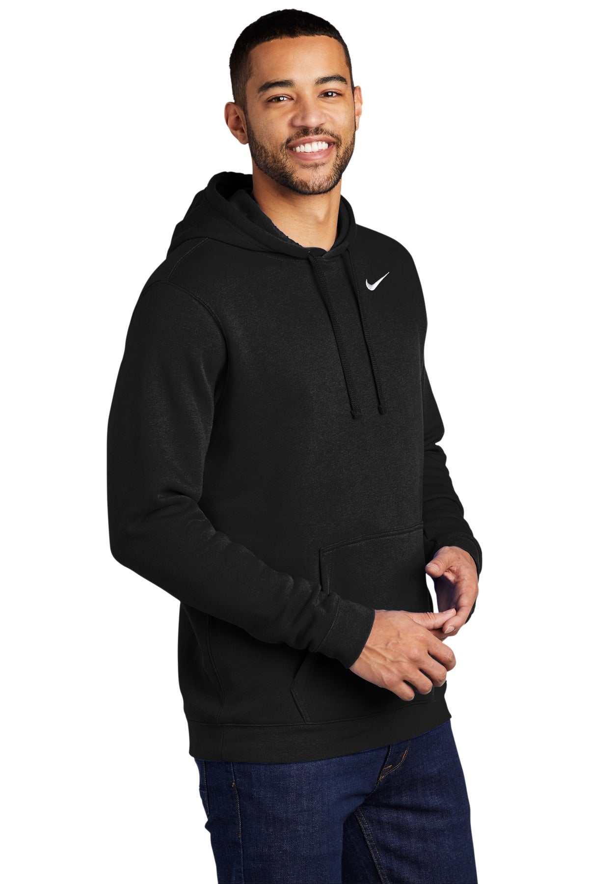 Nike Club Fleece Pullover Hoodie CJ1611 – BT Imprintables Shirts