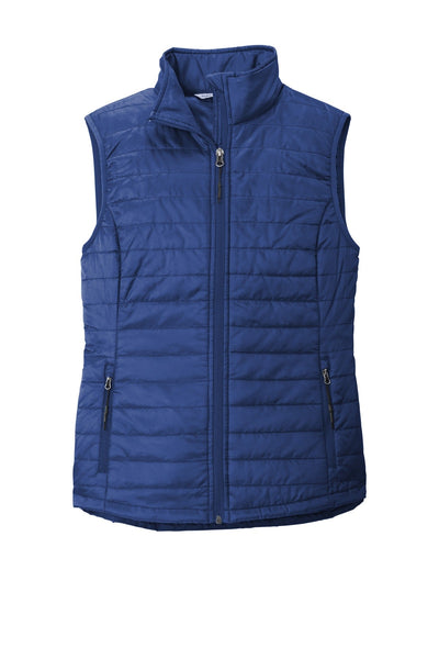 Port Authority Ladies Packable Puffy Vest L851 - BT Imprintables Shirts