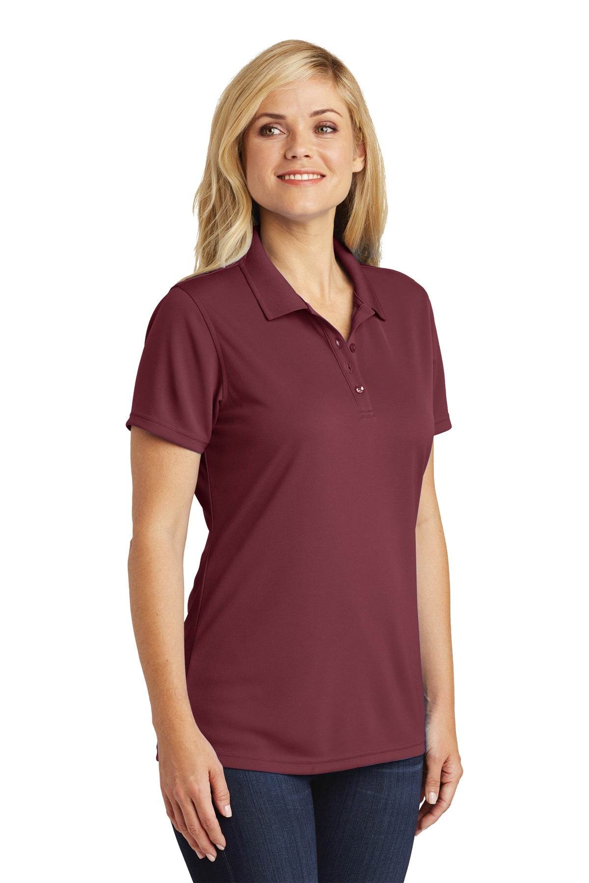 Port Authority Ladies Dry Zone UV Micro-Mesh Polo. LK110 - BT Imprintables Shirts