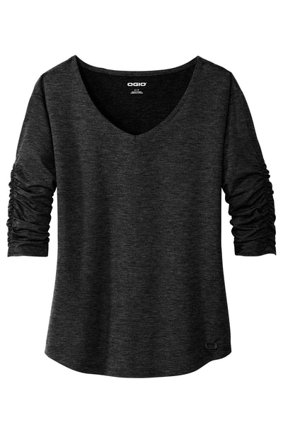 OGIO Ladies Evolution V-Neck LOG148 - BT Imprintables Shirts