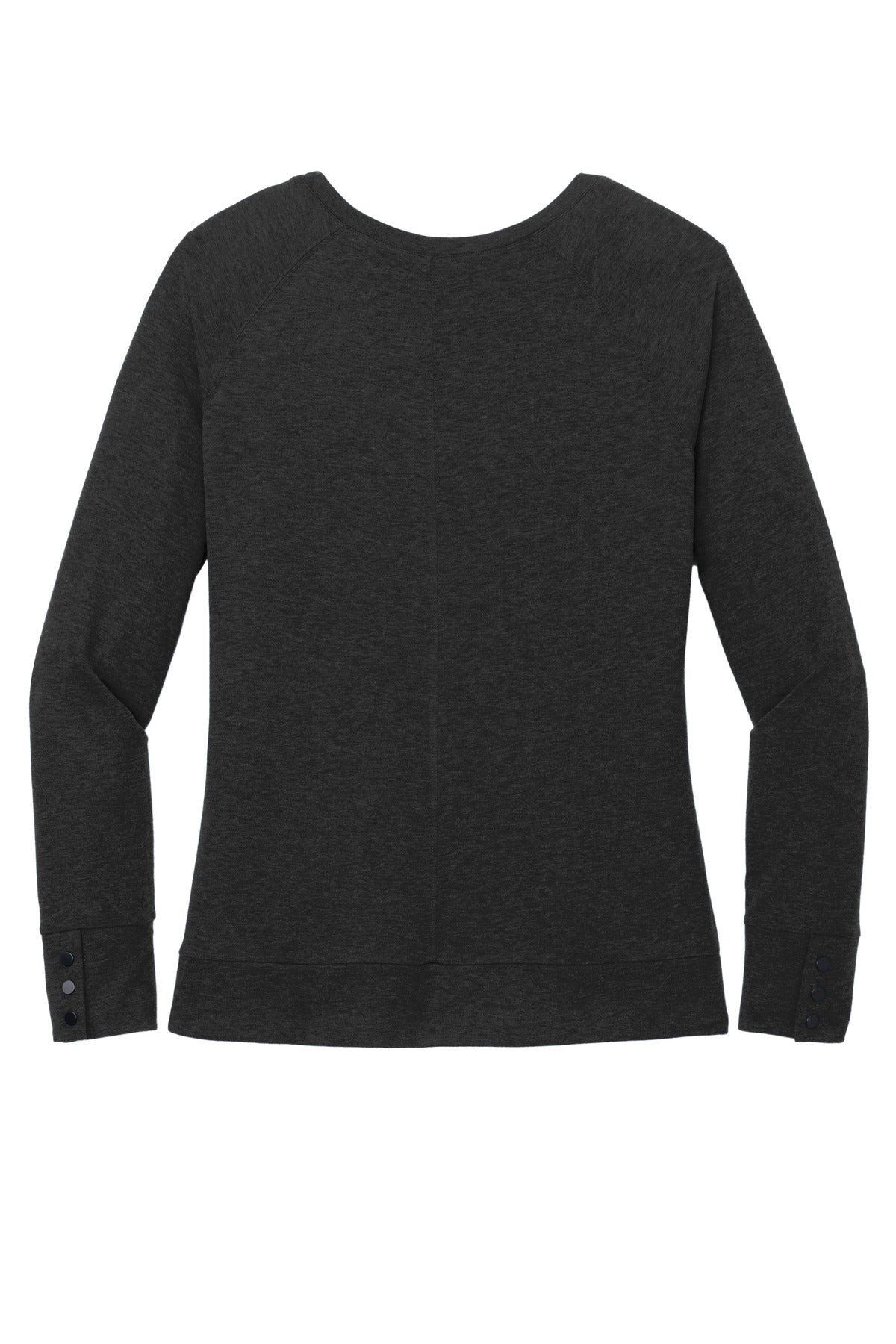  Kavio! Girls 7-16 French Terry Raw Edge Raglan High-Low Long  Sleeve Ht.Charcoal S: Clothing, Shoes & Jewelry