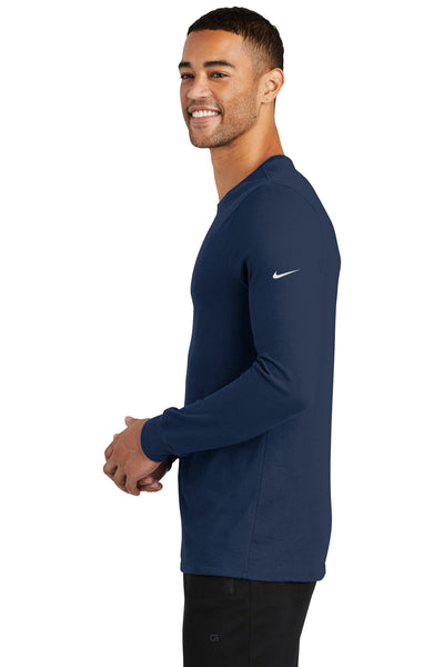 Nike Dri-FIT Cotton/Poly Long Sleeve Tee. NKBQ5230 - BT Imprintables Shirts