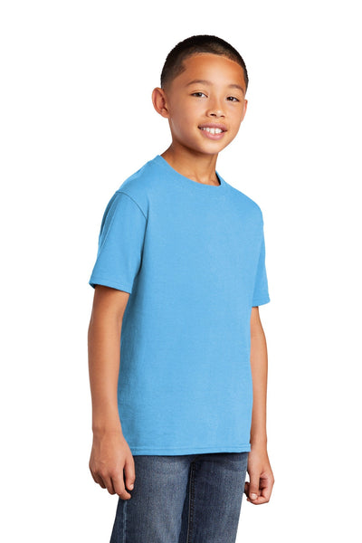 Port & Company Youth Core Cotton DTG Tee PC54YDTG - BT Imprintables Shirts