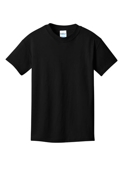 Port & Company Youth Core Cotton DTG Tee PC54YDTG - BT Imprintables Shirts