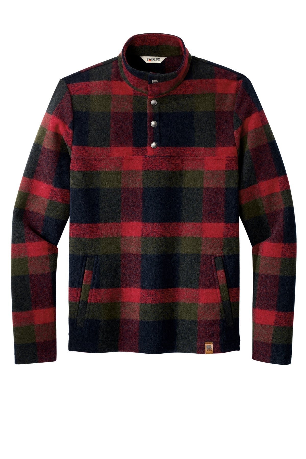 Russell Outdoors Basin Snap Pullover RU551 RU551 - BT Imprintables Shirts