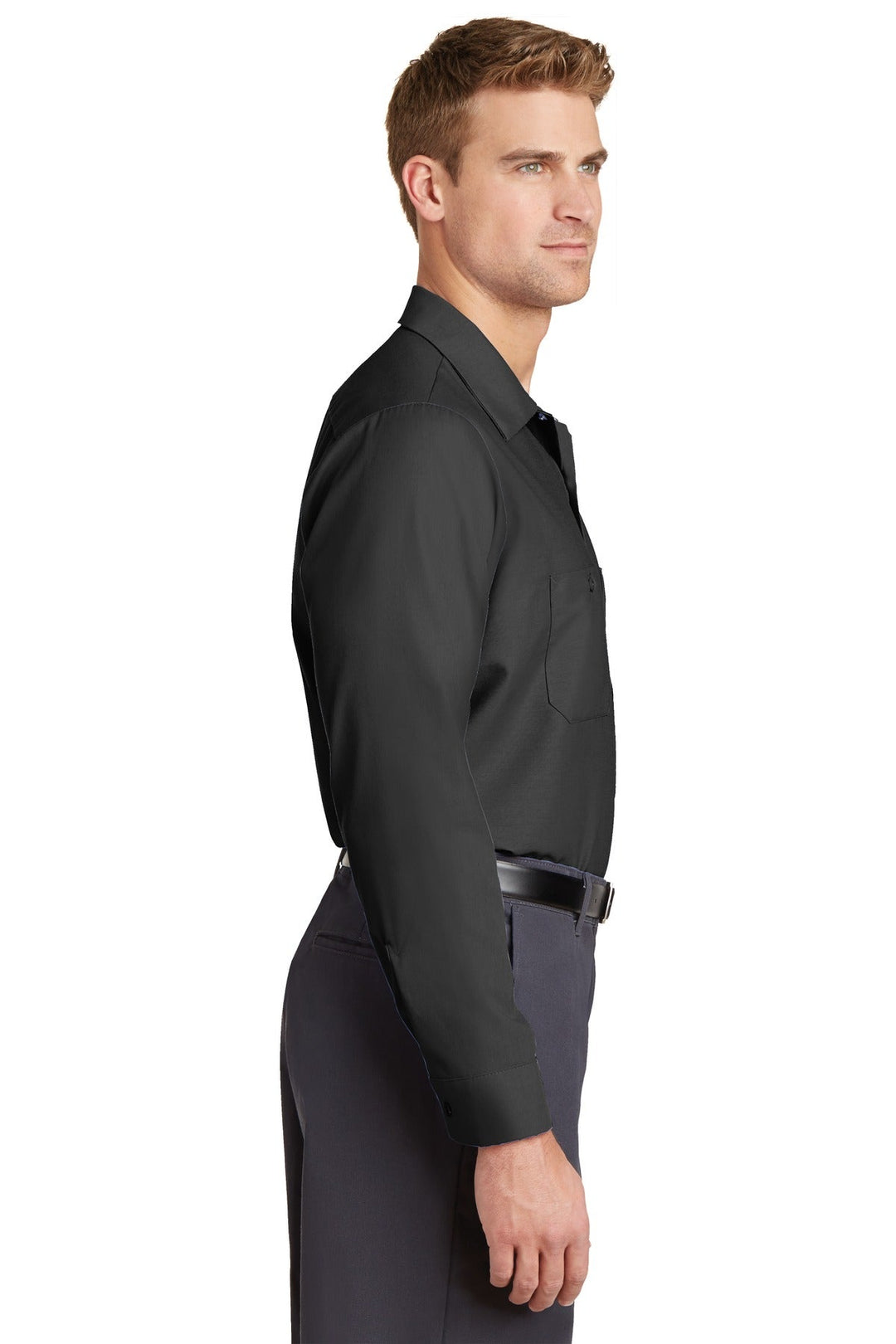 Red Kap Long Sleeve Industrial Work Shirt. SP14