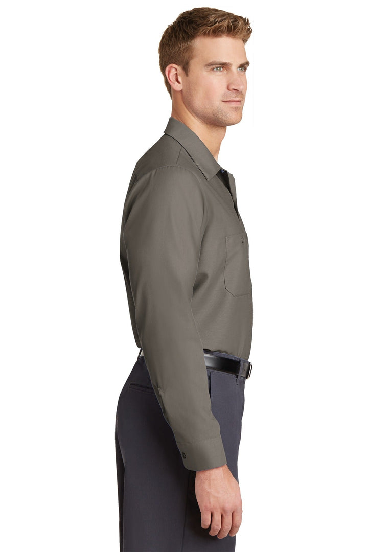 Red Kap Long Sleeve Industrial Work Shirt. SP14