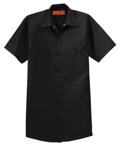Red Kap Long Size Short Sleeve Industrial Work Shirt. SP24LONG - BT Imprintables Shirts