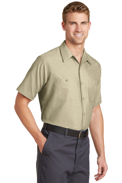 Red Kap Long Size Short Sleeve Industrial Work Shirt. SP24LONG - BT Imprintables Shirts