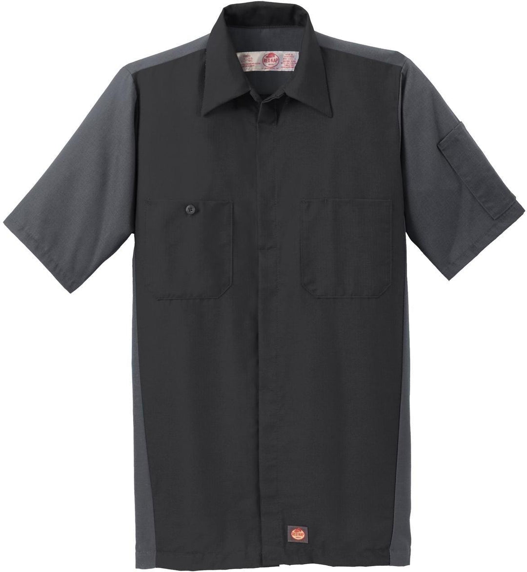 Red Kap Short Sleeve Ripstop Crew Shirt. SY20