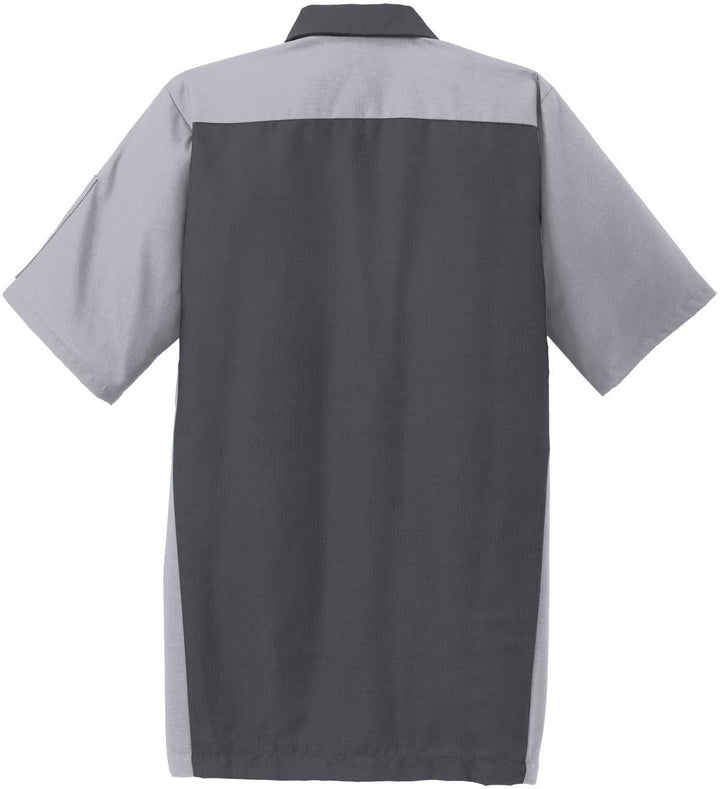 Red Kap Short Sleeve Ripstop Crew Shirt. SY20